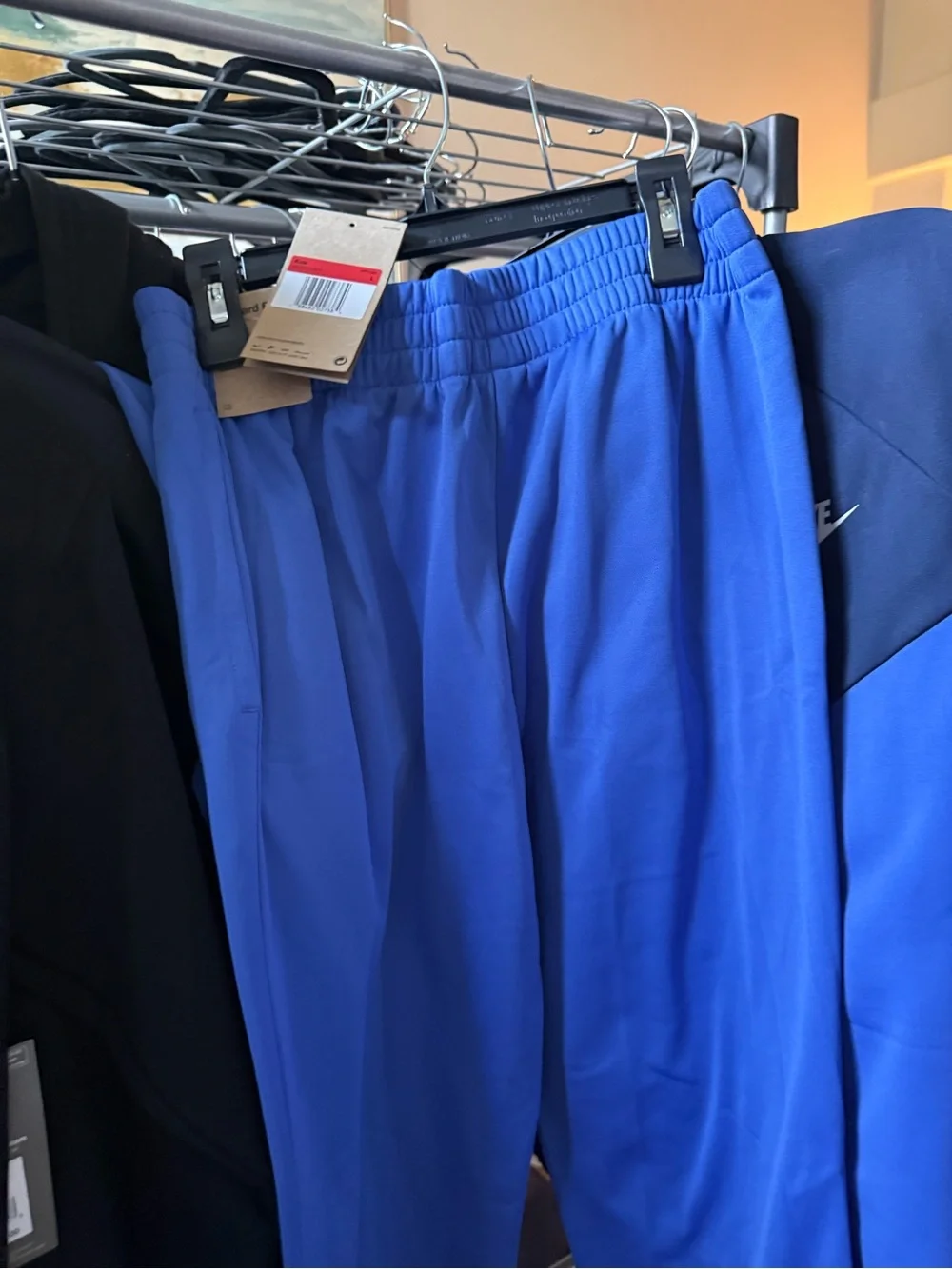 Nike Two-Tone Navy and Royal Blue Track Jacket & Pants